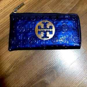 Tory Burch monogram leather wallet